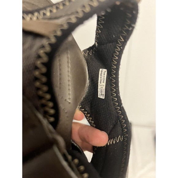 Crocs‎ Sandal Swiftwater Fisherman Deck Water Sport Mesh Espresso Shoe Mens Sz 9 - Picture 5 of 6